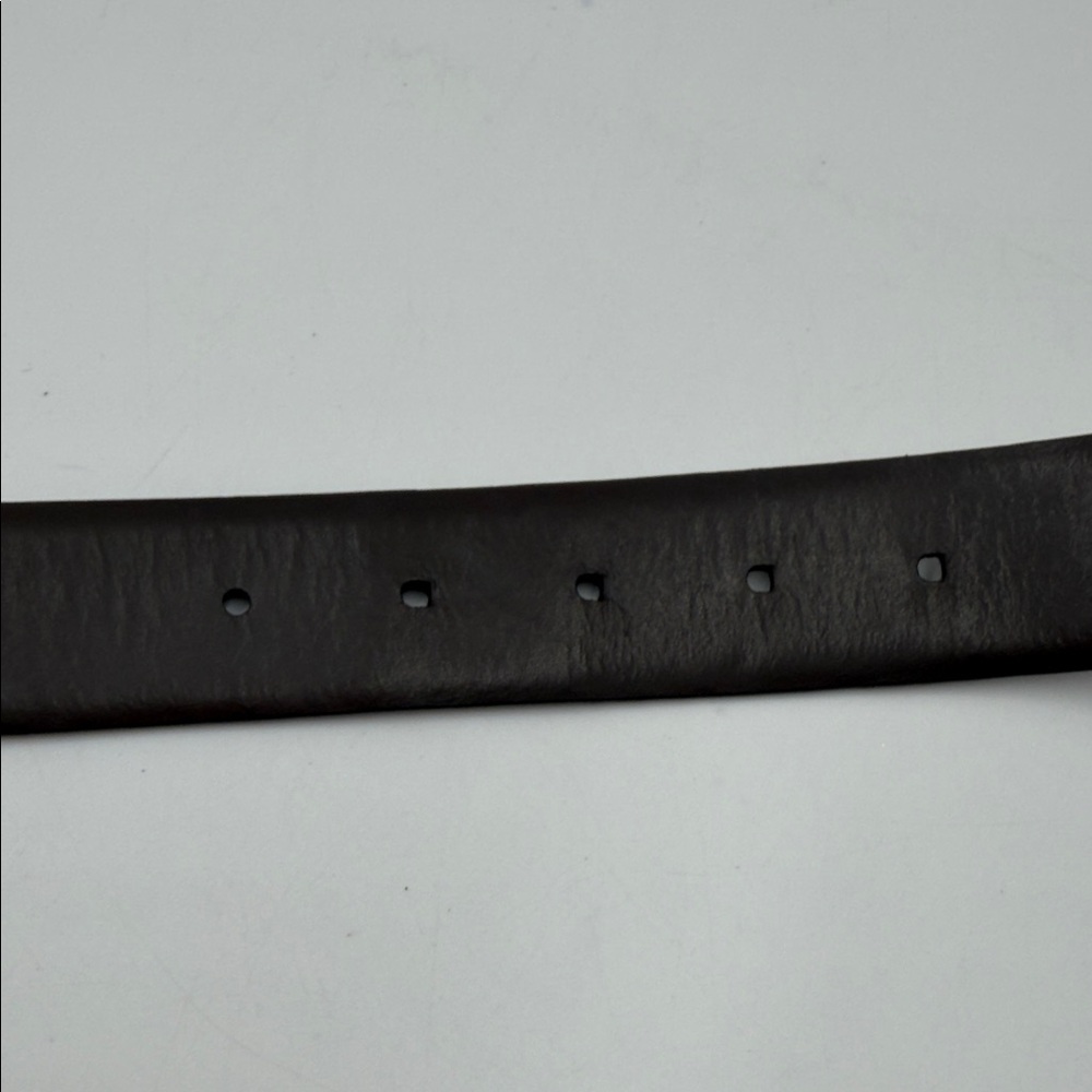 Cole Haan Reversible Men's Classic Brown Leather Belt - Picture 7 of 8